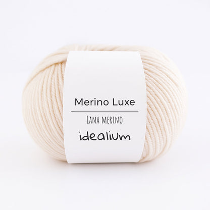 Ovillo Idealium Merino Luxe – Lana merino premium 50 g, prendas cálidas