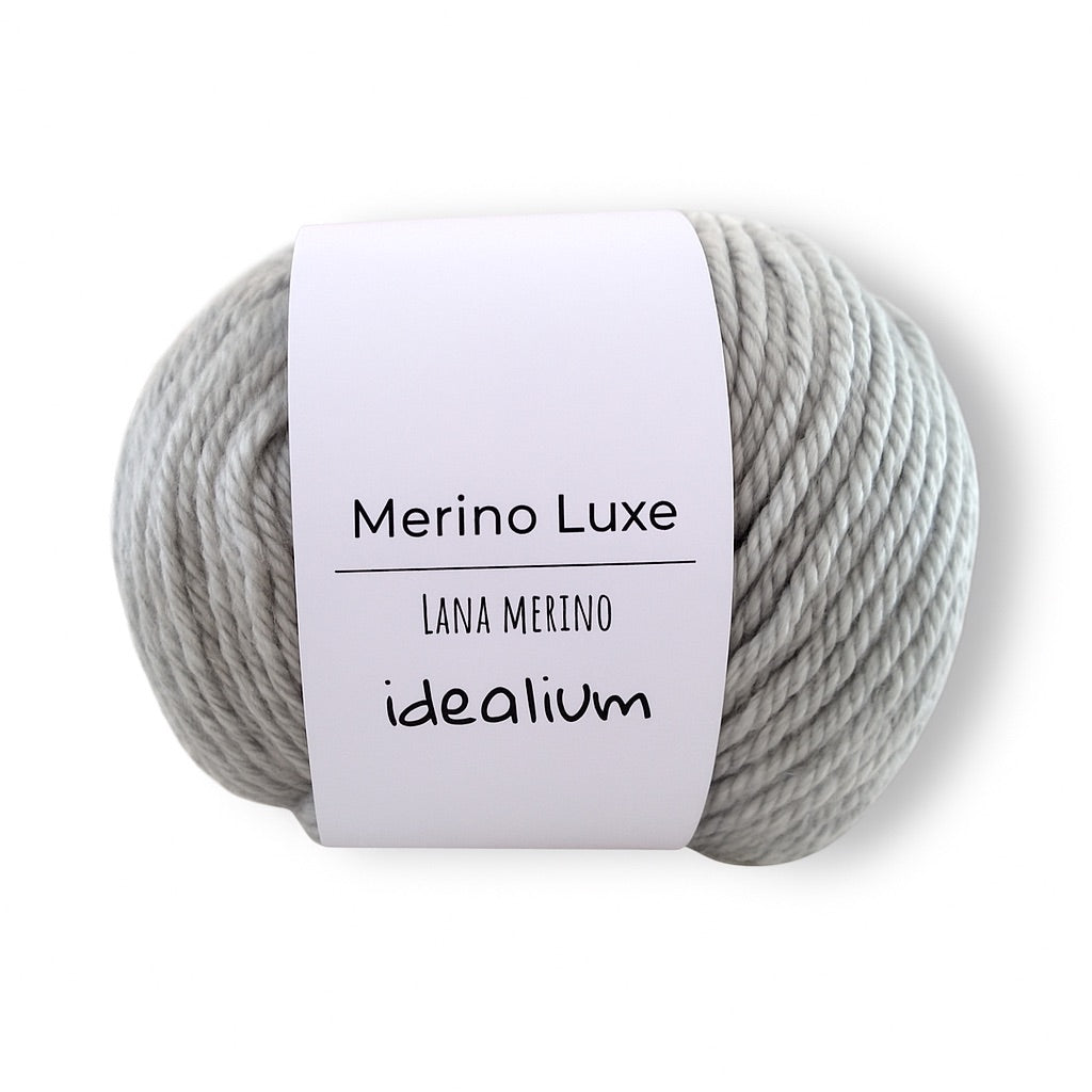 Ovillo Idealium Merino Luxe – Lana merino premium 50 g, prendas cálidas