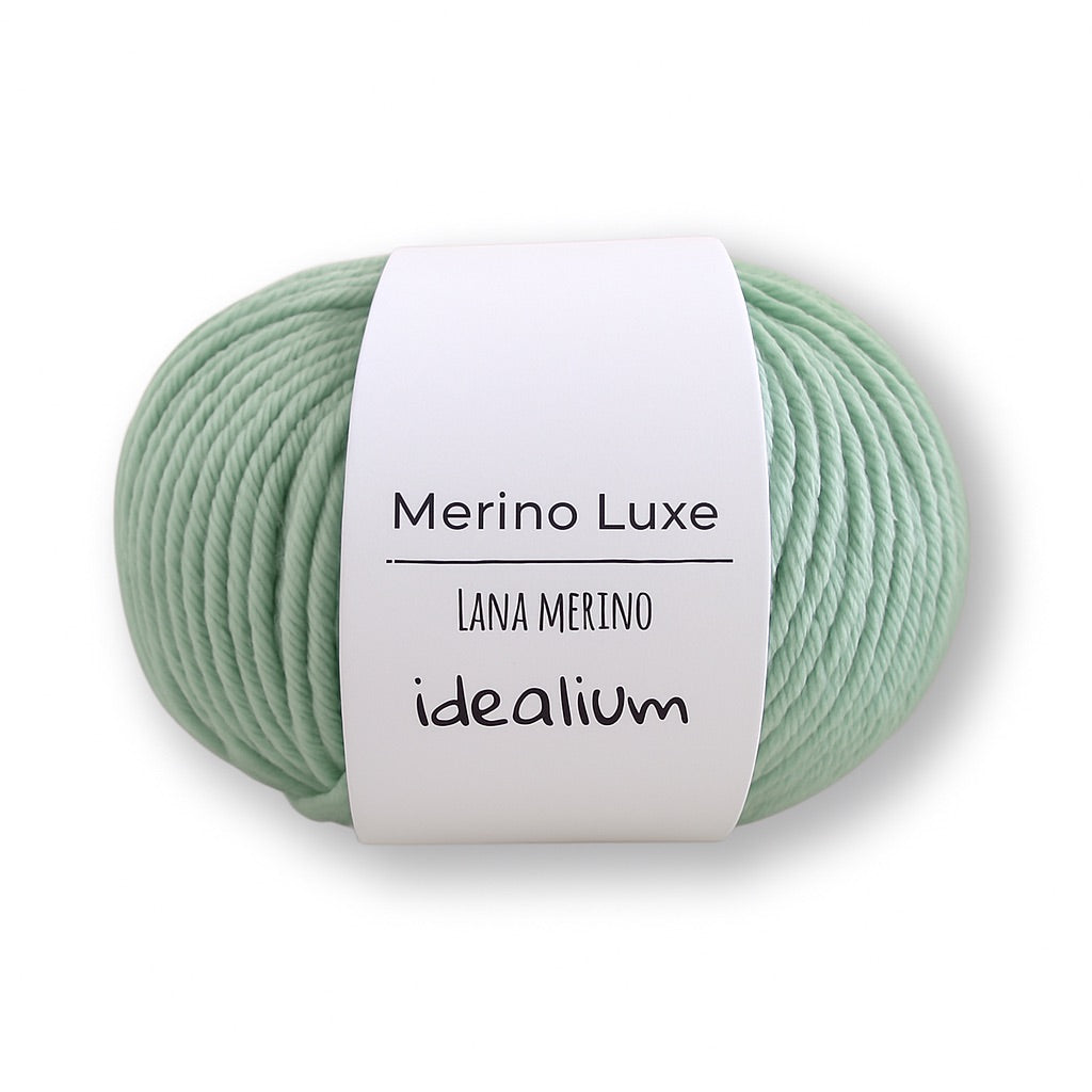 Ovillo Idealium Merino Luxe – Lana merino premium 50 g, prendas cálidas