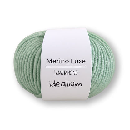 Ovillo Idealium Merino Luxe – Lana merino premium 50 g, prendas cálidas