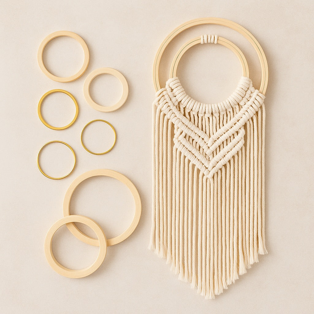 Pack Círculos Boho Decor | Macramé