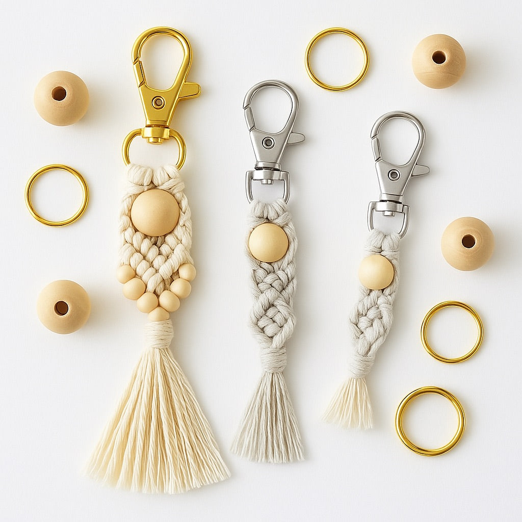 Pack Llaveros Boho Chic | Macramé
