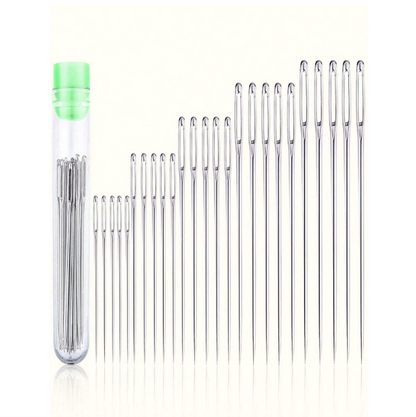 Agujas de bordado 25 ud