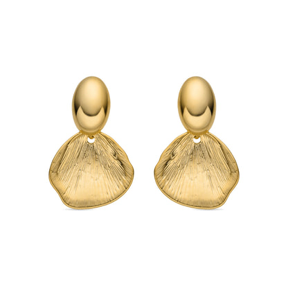 Pendientes acabado oro 18k - Ondex