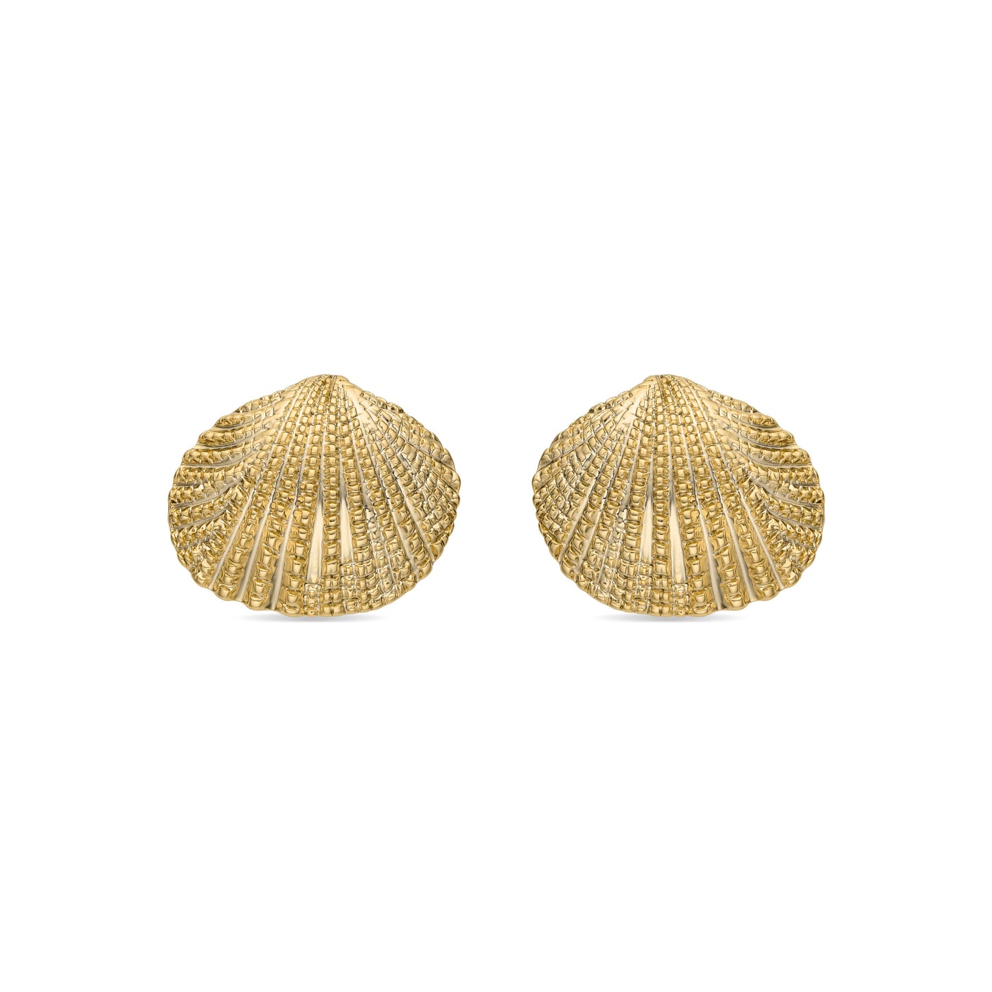 Pendientes acabado oro 18k - Rekre