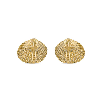 Pendientes acabado oro 18k - Rekre