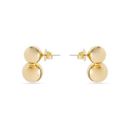 Pendientes acabado oro 18k - Ryro