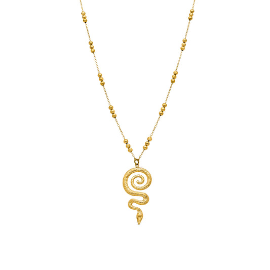 Collar acabado oro 18k - Khayla