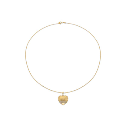 Collar con Circonita Brillante acabado oro 18k - Emmu