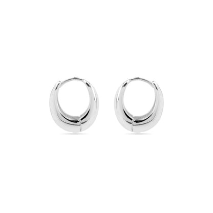 Pendientes con - acabado plata - Mickra