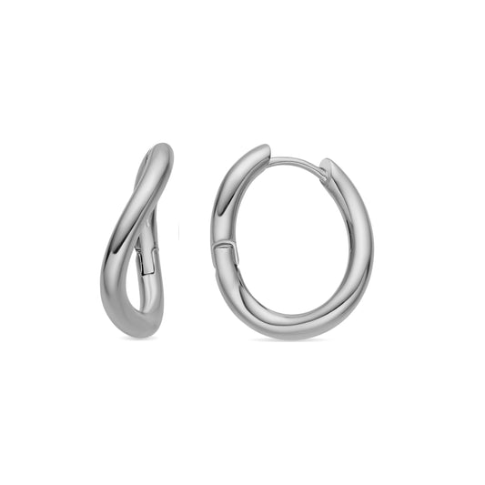 Pendientes con - acabado plata - Lial