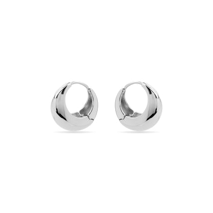 Pendientes con - acabado plata - Zatar