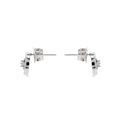 Pendientes con Madreperla Blanca acabado plata - Lymu