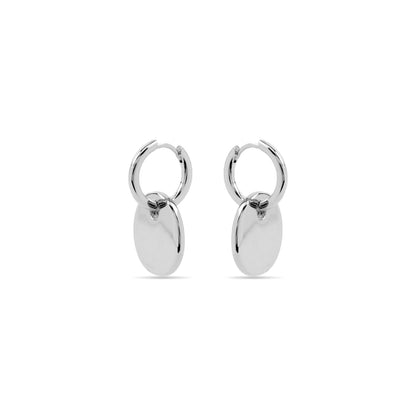 Pendientes con - acabado plata - Lieb