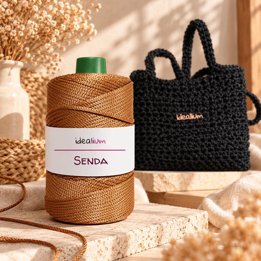Senda · Cordón trenzado 3 mm para crochet