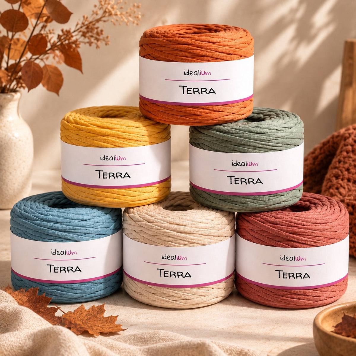 Terra · Trapillo ligero para bolsos y crochet