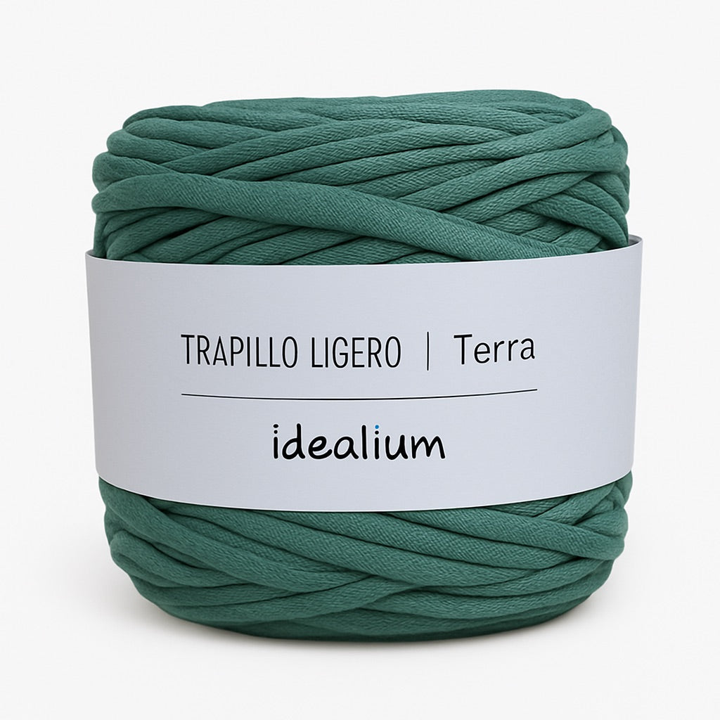 Bobina de Trapillo Ligero TERRA (285-300g) – Colores lisos
