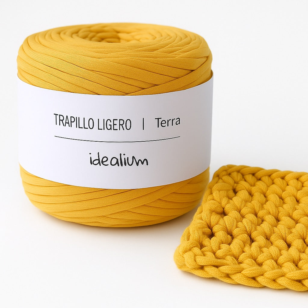 Bobina de Trapillo Ligero TERRA (285-300g) – Colores lisos