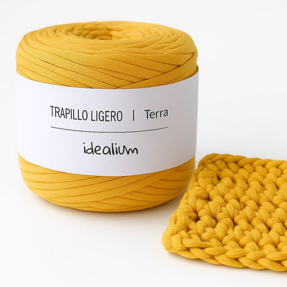 Bobina de Trapillo Ligero TERRA (285-300g) – Colores lisos
