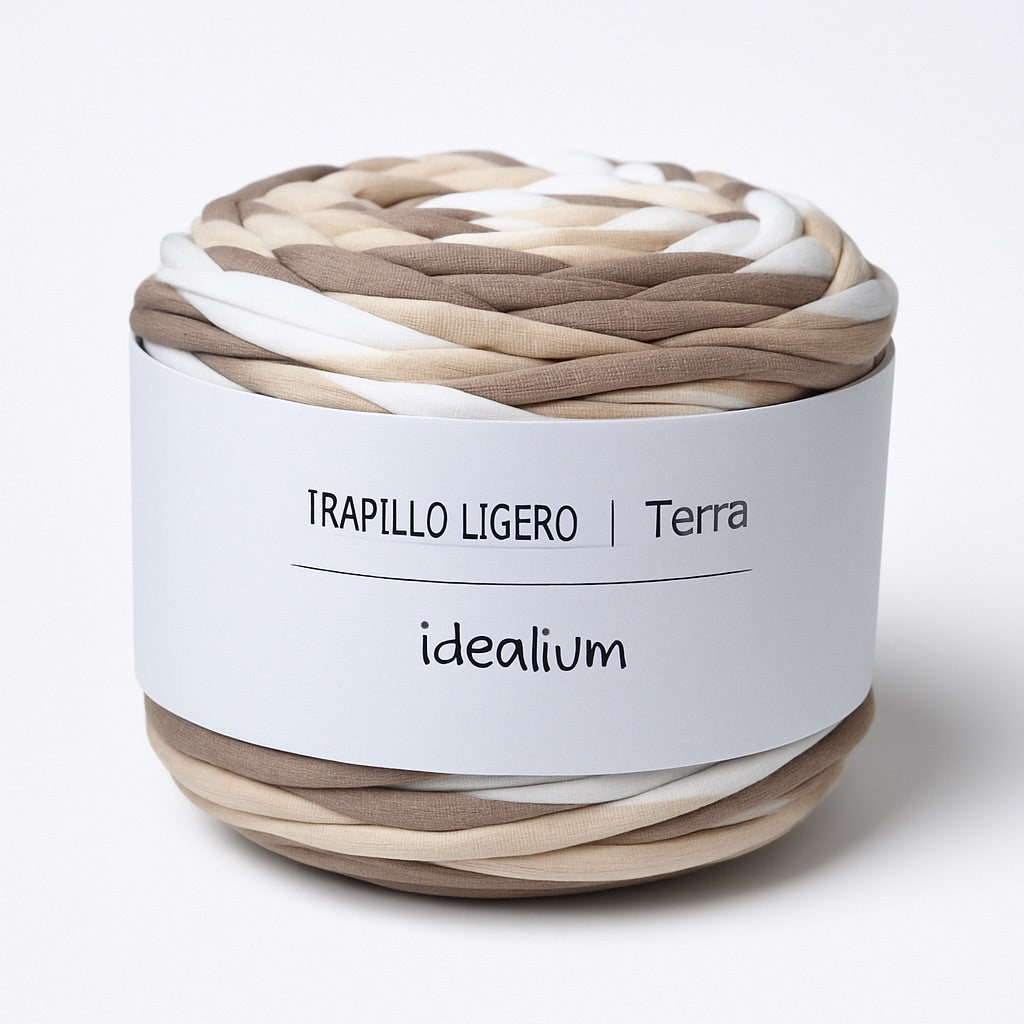 Bobina de Trapillo Ligero TERRA (285-300g) – Multicolor