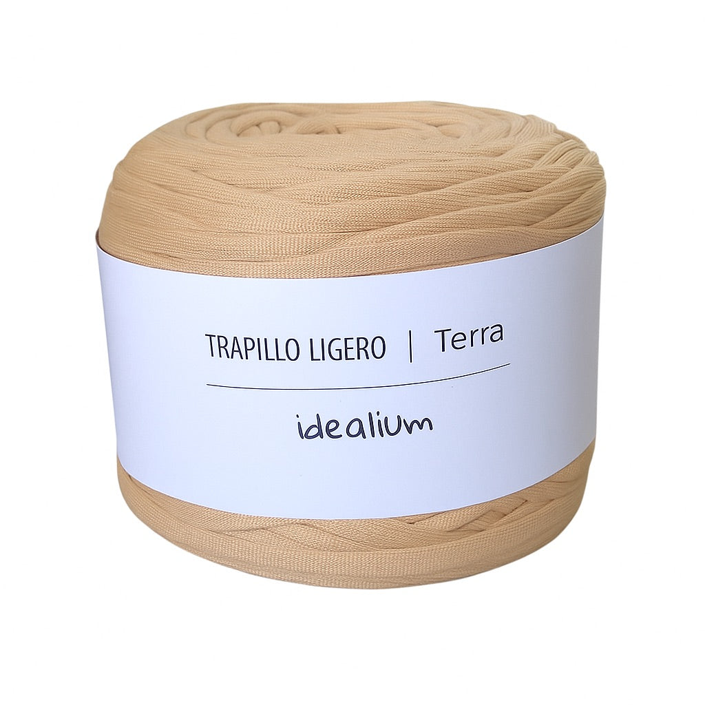 Bobina de Trapillo Ligero TERRA (285-300g) – Colores lisos