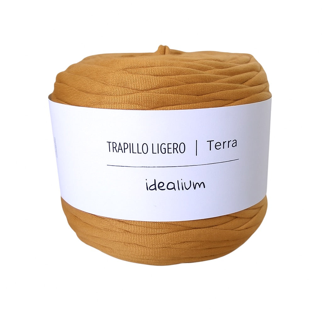 Bobina de Trapillo Ligero TERRA (285-300g) – Colores lisos