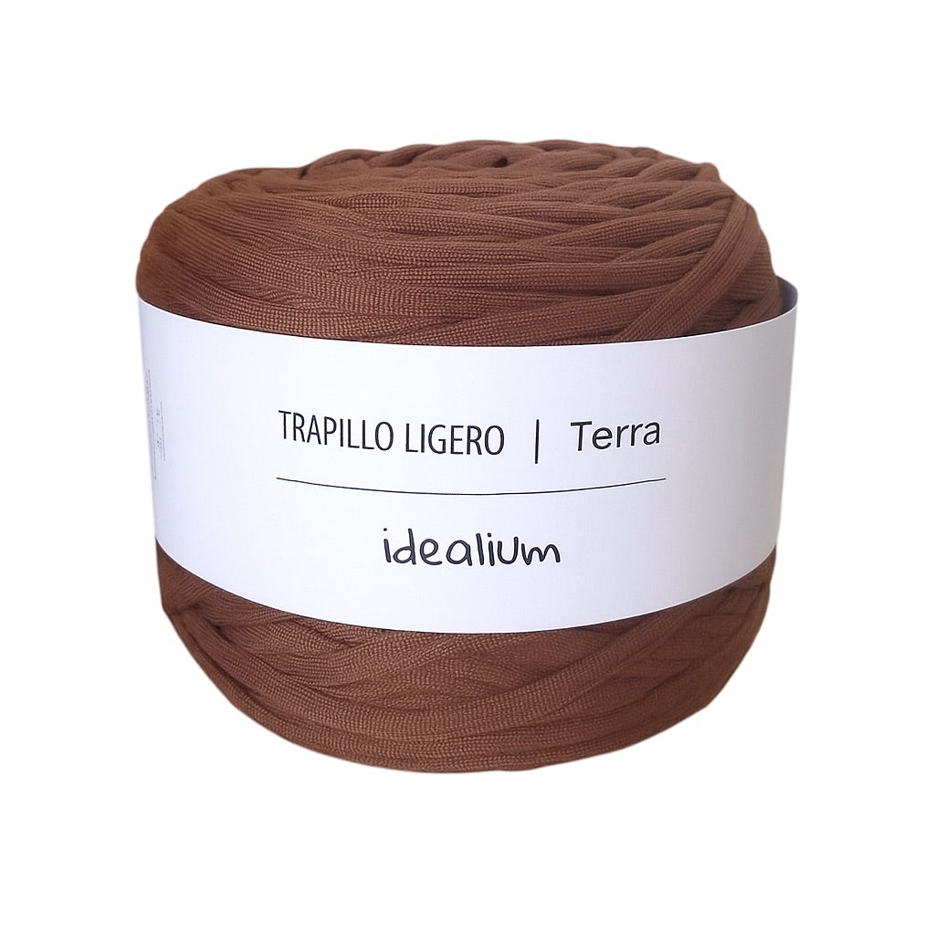 Bobina de Trapillo Ligero TERRA (285-300g) – Colores lisos