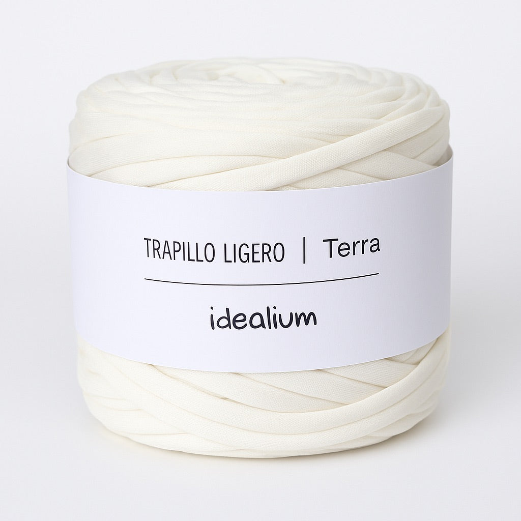 Bobina de Trapillo Ligero TERRA (285-300g) – Colores lisos