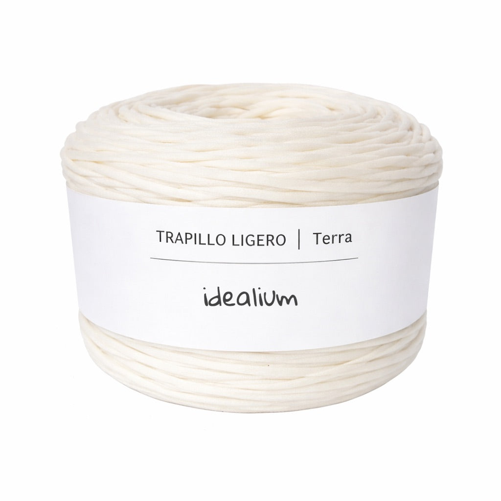 Bobina de Trapillo Ligero TERRA (285-300g) – Colores lisos