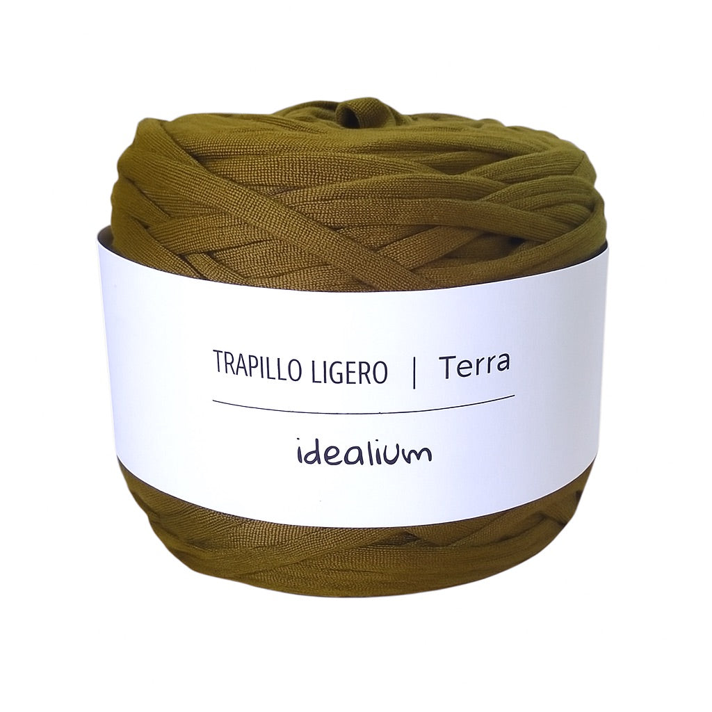 Bobina de Trapillo Ligero TERRA (285-300g) – Colores lisos
