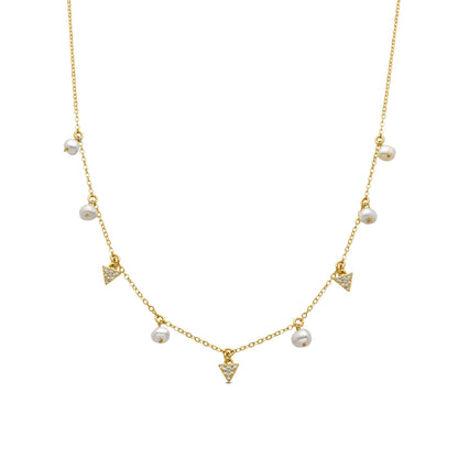 Collar acabado oro 18k