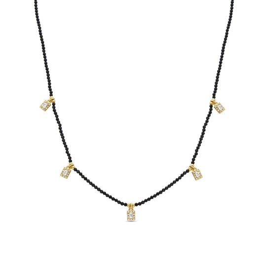 Collar acabado oro 18k