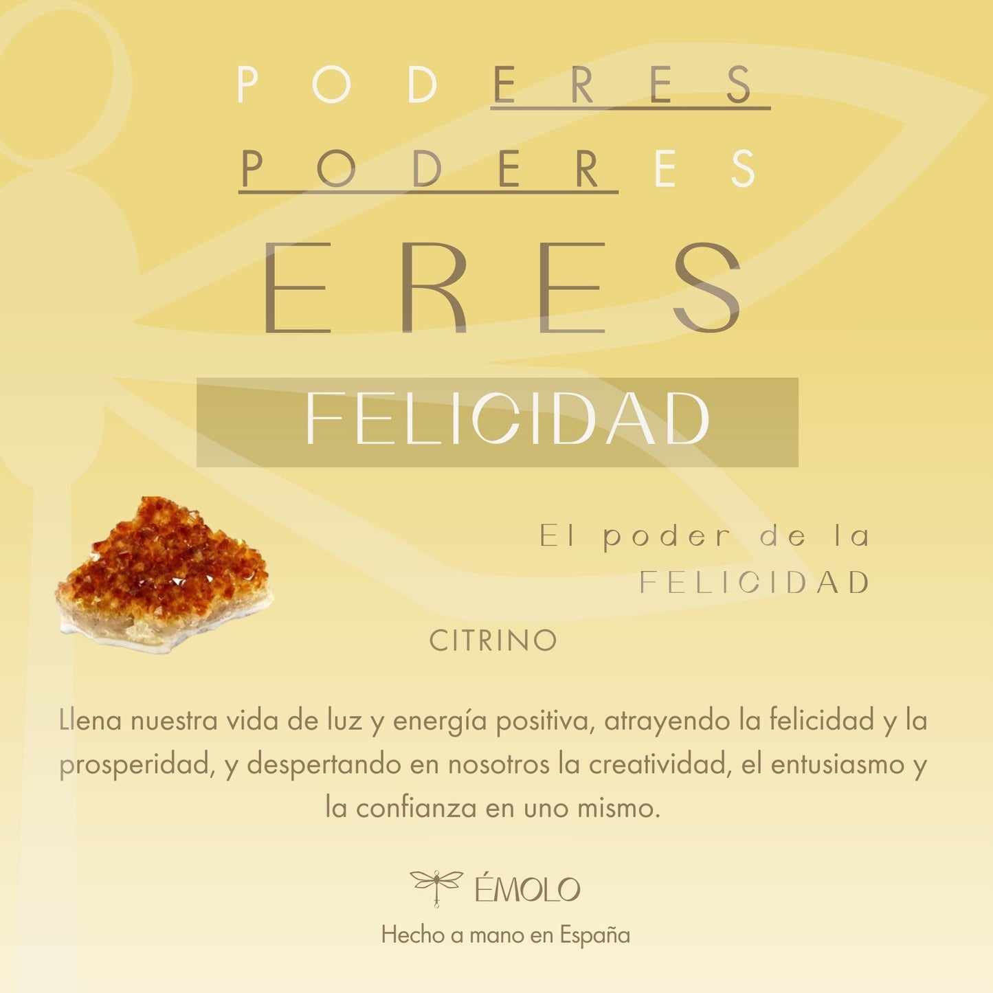 DUÉ PODER FELICIDAD