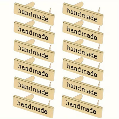 Etiquetas de metal handmade