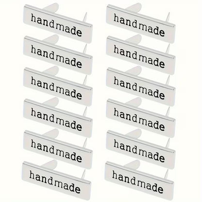 Etiquetas de metal handmade