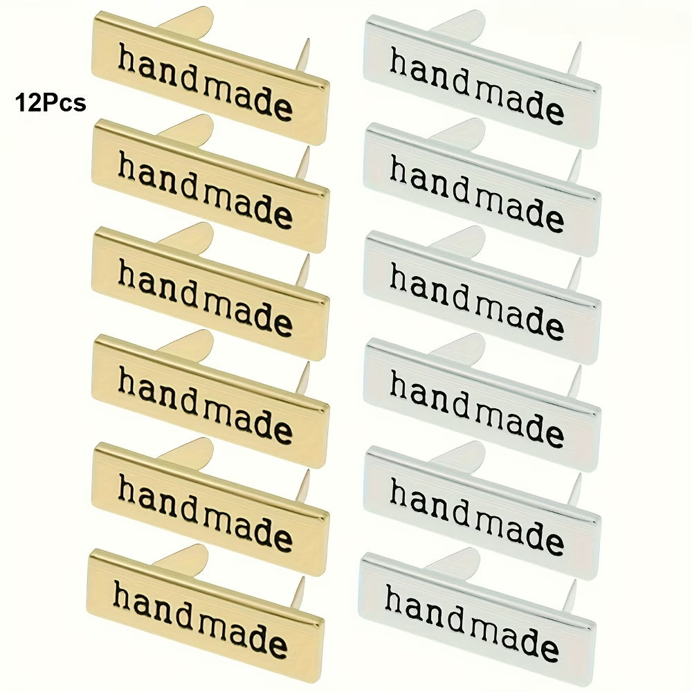 Etiquetas de metal handmade