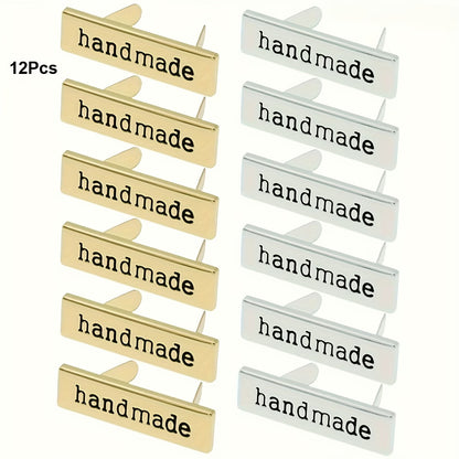 Etiquetas de metal handmade