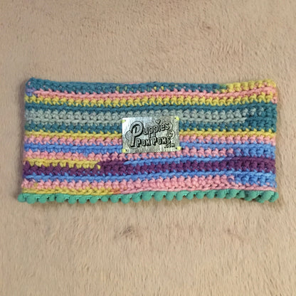 Minty Pastels Crochet Snood / Buff