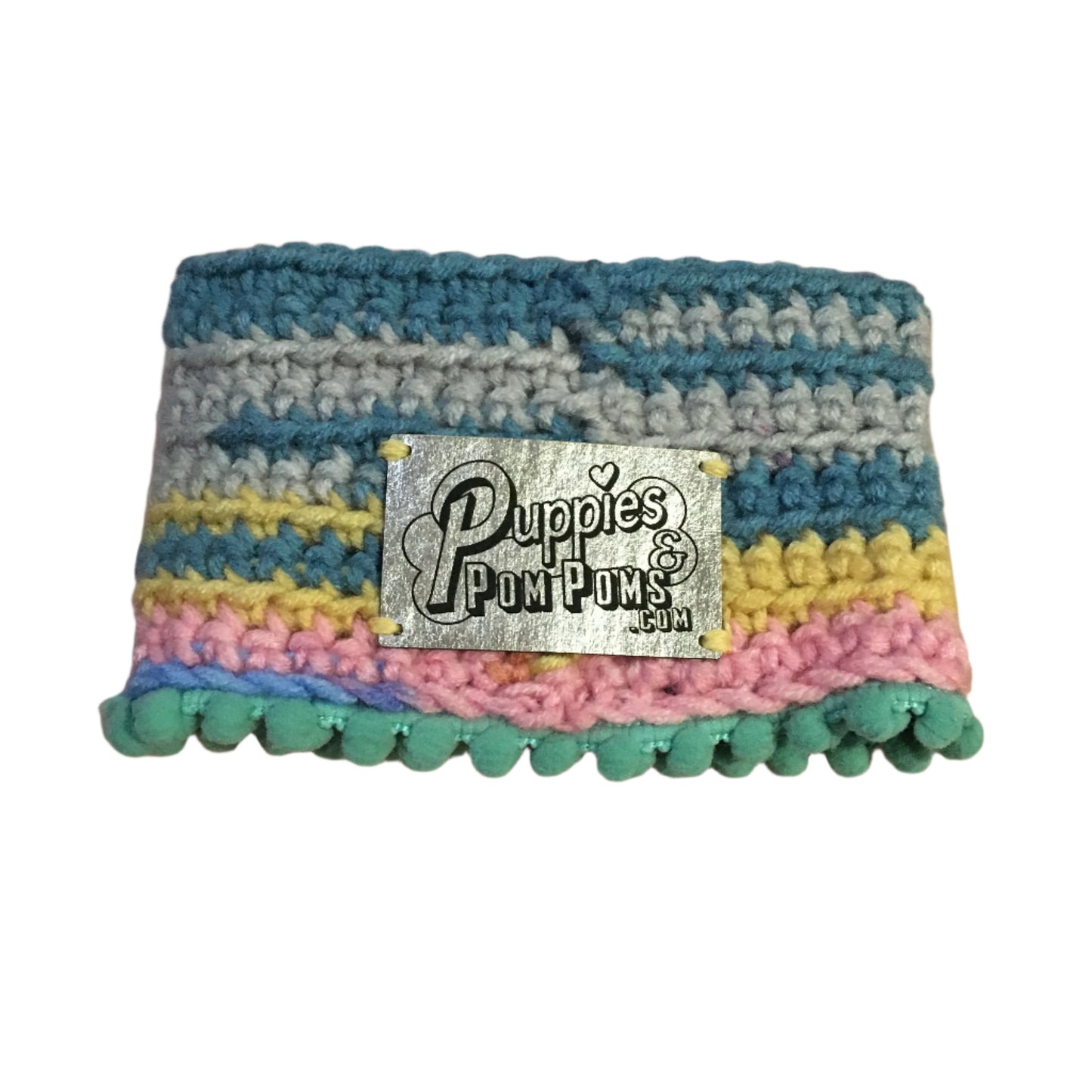Minty Pastels Crochet Snood / Buff