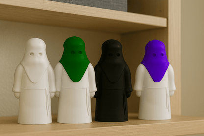 Mini Nazarenos VERDUGO 3D 9cm – Nazarenos Pequeños para Semana Santa | Packs de 15, 25, 50 y 100 Unidades