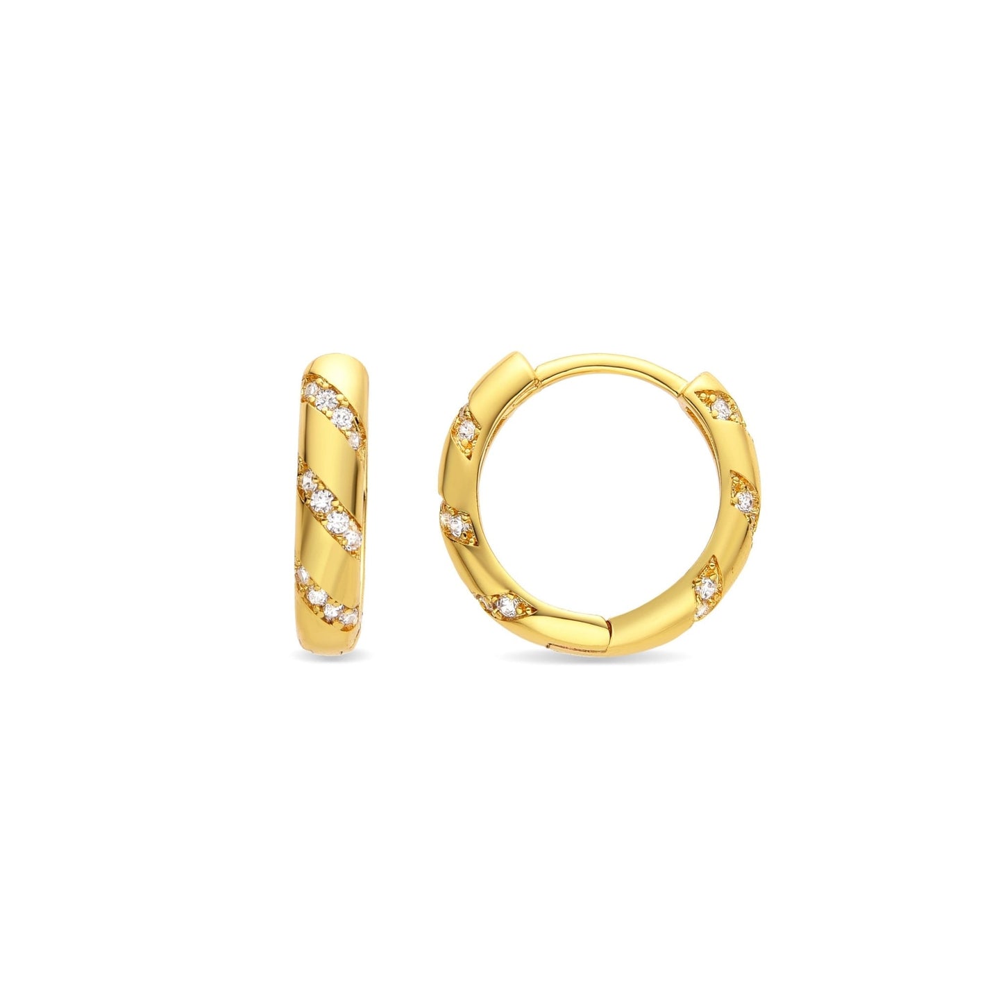 Pendientes acabado oro amarillo 18k