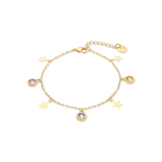 Pulsera acabado en Oro amarillo de 18 Kts