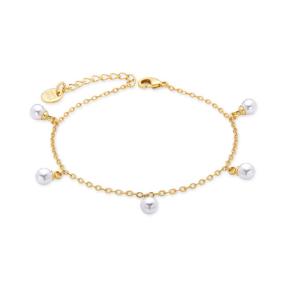 Pulsera acabado en Oro amarillo de 18 Kts