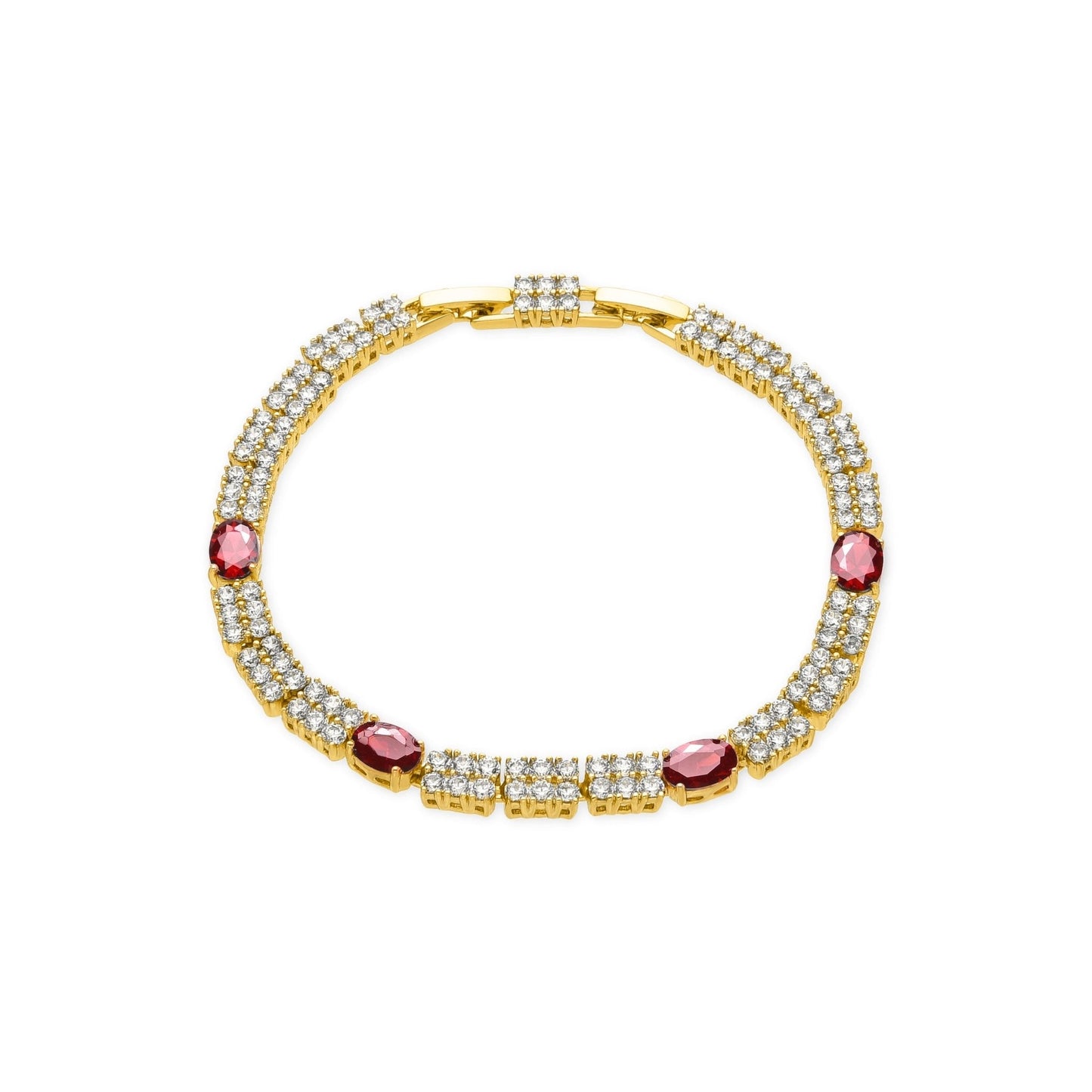 Pulsera acabado oro 18k
