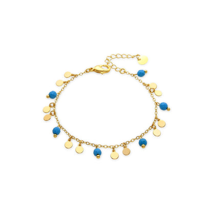 Pulsera Fawya acabada en oro amarilo 18k