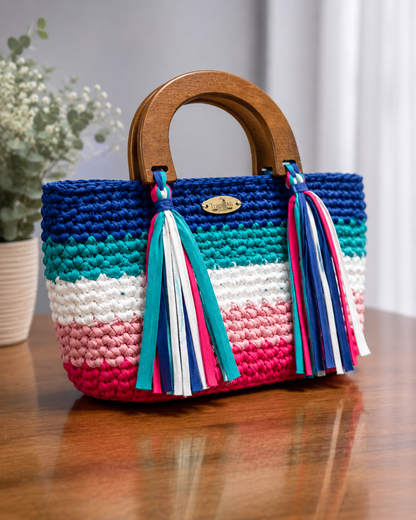 Bolso de crochet artesanal para verano Alia