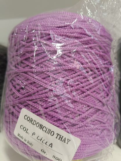 Cordón italiano propileno 3mm para bolsos a crochet